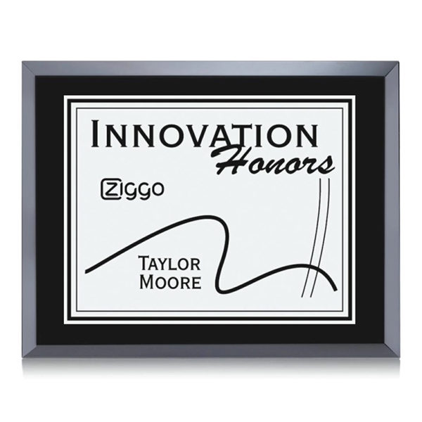 Glass plaque backs, Black / Silver.... from ASI 84592 St Regis Group / St Regis