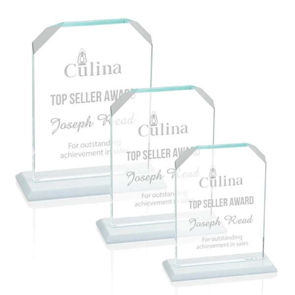 Our extraordinary beveled Starfire Waterford award is combined with white optical... from ASI 84592 St Regis Group / St Regis