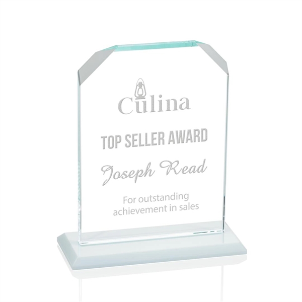 Our extraordinary beveled Starfire Waterford award is combined with white optical... from ASI 84592 St Regis Group / St Regis