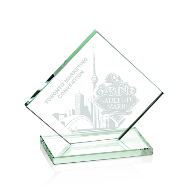 Our Wellington awards feature a Jade crystal diamond mounted onto a... from ASI 84592 St Regis Group / St Regis