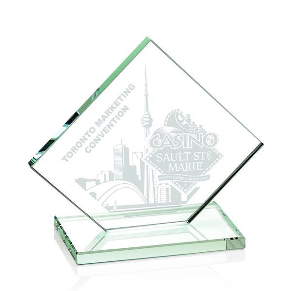 Our Wellington awards feature a Jade crystal diamond mounted onto a... from ASI 84592 St Regis Group / St Regis