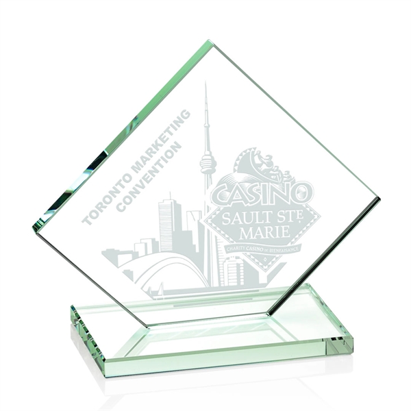 Our Wellington awards feature a Jade crystal diamond mounted onto a... from ASI 84592 St Regis Group / St Regis