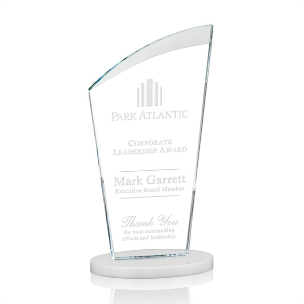 This fabulous starfire award features an arched beveled top and oval... from ASI 84592 St Regis Group / St Regis
