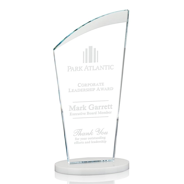 This fabulous starfire award features an arched beveled top and oval... from ASI 84592 St Regis Group / St Regis