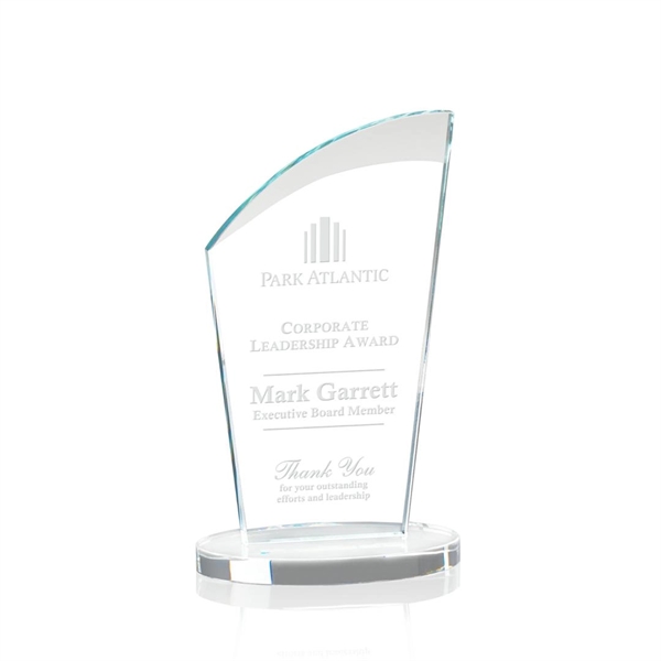 This fabulous starfire award features an arched beveled top and oval... from ASI 84592 St Regis Group / St Regis