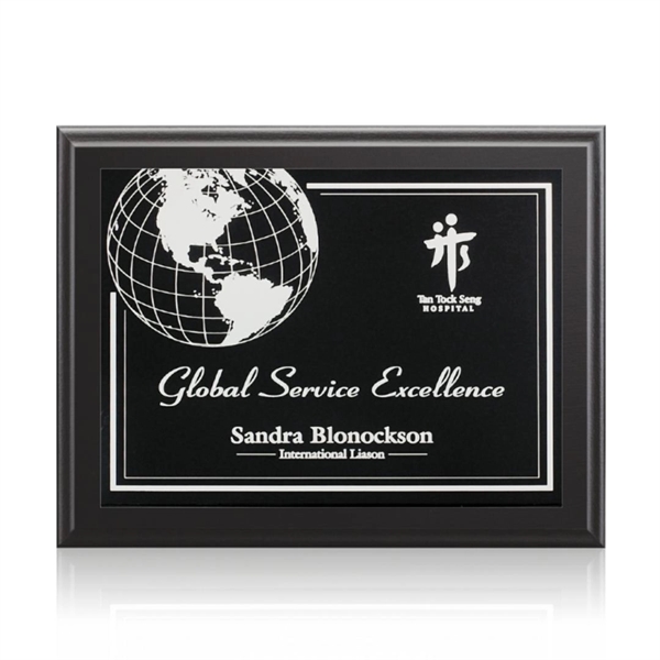 Black finish wall plaque with a Gemini plate.... from ASI 84592 St Regis Group / St Regis