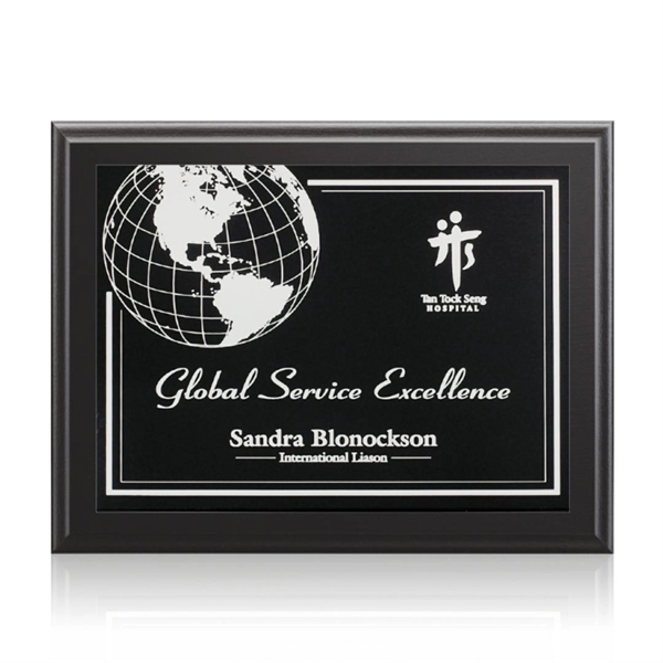 Black finish wall plaque with a Gemini plate.... from ASI 84592 St Regis Group / St Regis