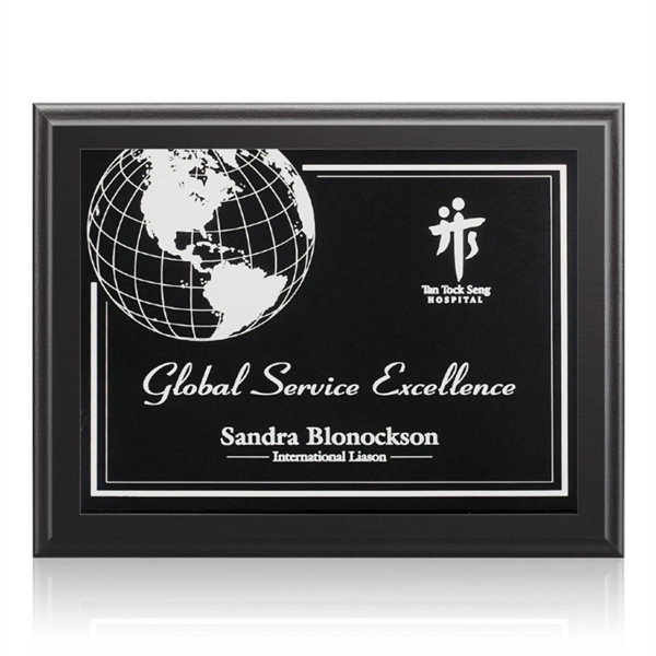 Black finish wall plaque with a Gemini plate.... from ASI 84592 St Regis Group / St Regis
