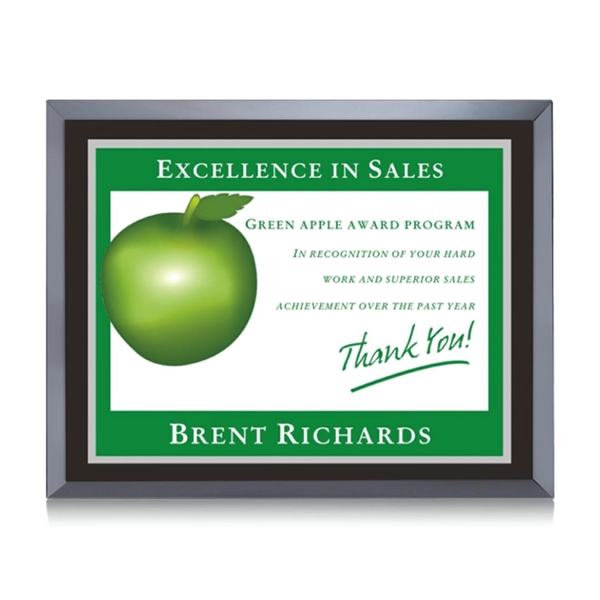 Black mirror plaque with AstroSub plate.... from ASI 84592 St Regis Group / St Regis