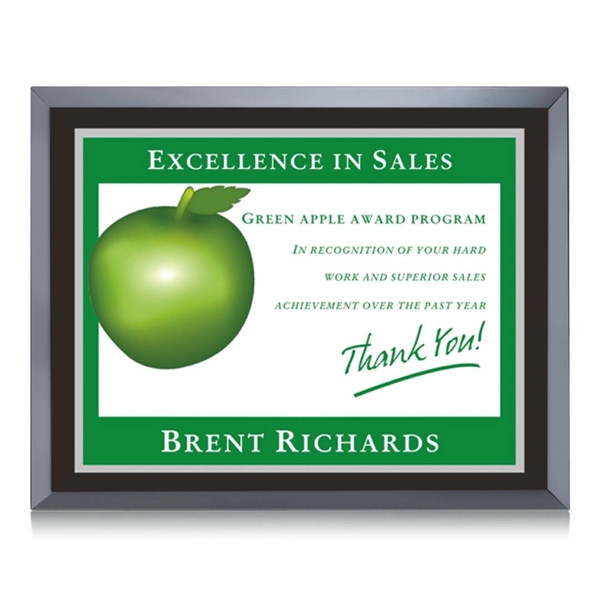 Black mirror plaque with AstroSub plate.... from ASI 84592 St Regis Group / St Regis