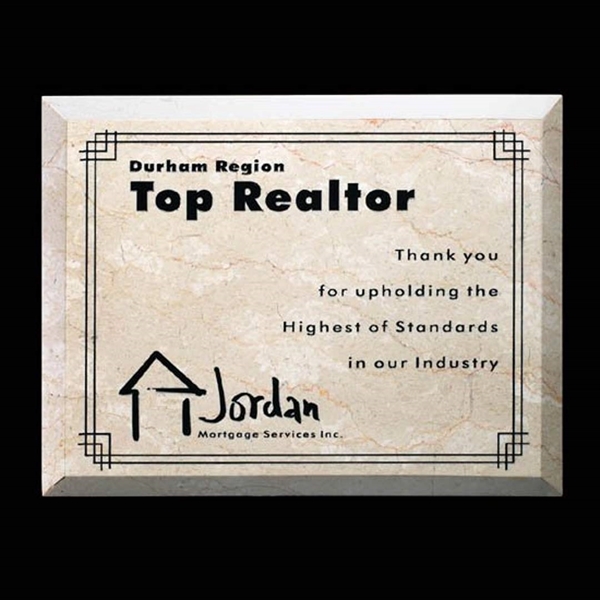 Genuine Boticino color marble plaque.... from ASI 84592 St Regis Group / St Regis