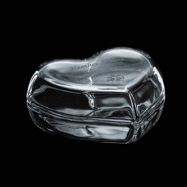 Virgina Glass Box - 4" Heart... from ASI 84592 St Regis Group