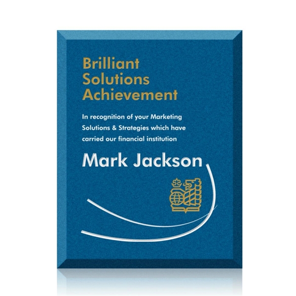 Stunning Glass Plaque... from ASI 84592 St Regis Group / St Regis