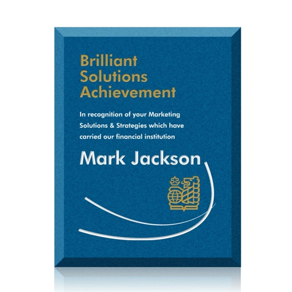 Stunning Glass Plaque... from ASI 84592 St Regis Group / St Regis