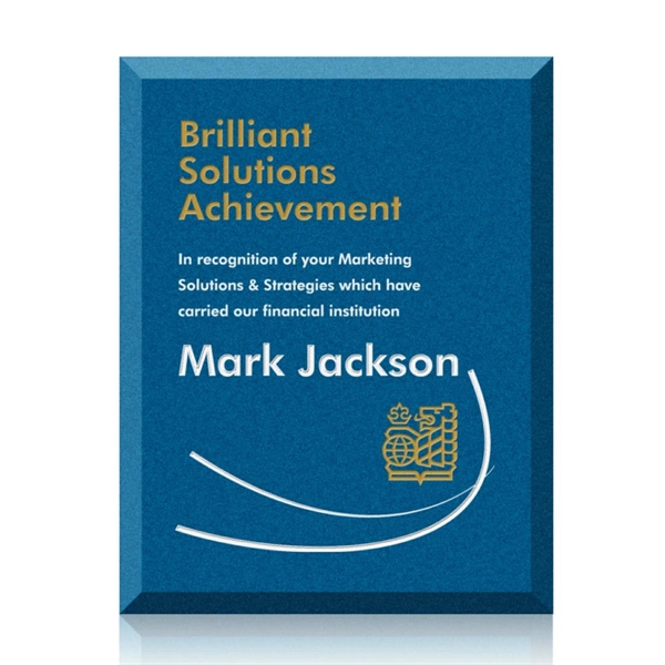 Stunning Glass Plaque... from ASI 84592 St Regis Group / St Regis