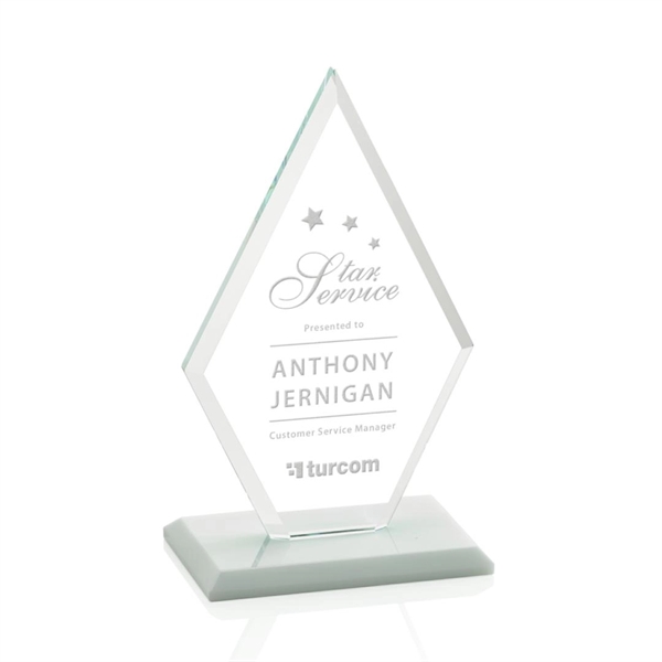 The Tuscany Award features beautiful Starfire Crystal in a diamond shape... from ASI 84592 St Regis Group / St Regis