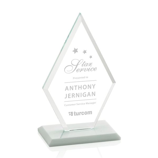The Tuscany Award features beautiful Starfire Crystal in a diamond shape... from ASI 84592 St Regis Group / St Regis