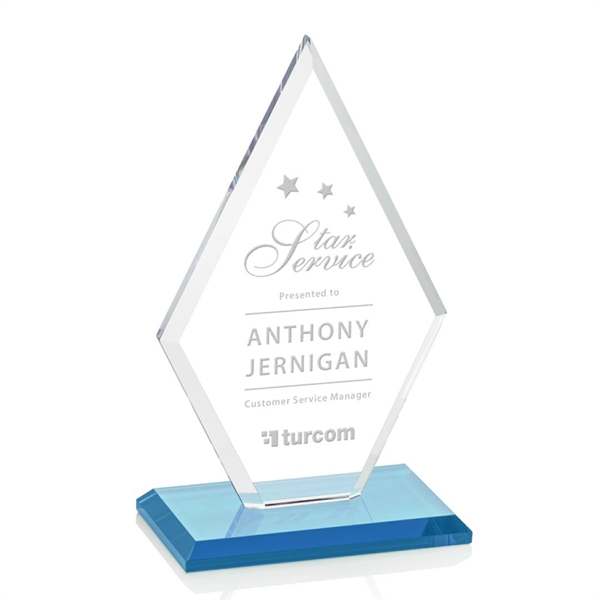 The Tuscany Award features beautiful Starfire Crystal in a diamond shape... from ASI 84592 St Regis Group / St Regis