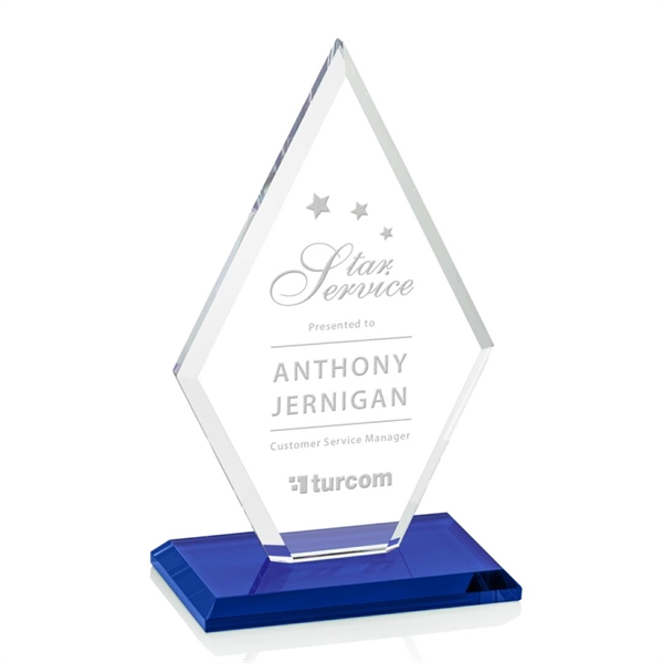 The Tuscany Award features beautiful Starfire Crystal in a diamond shape... from ASI 84592 St Regis Group / St Regis