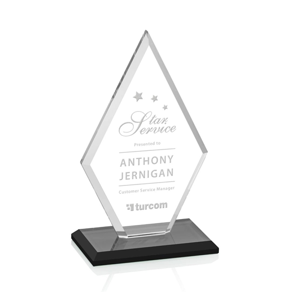 The Tuscany Award features beautiful Starfire Crystal in a diamond shape... from ASI 84592 St Regis Group / St Regis