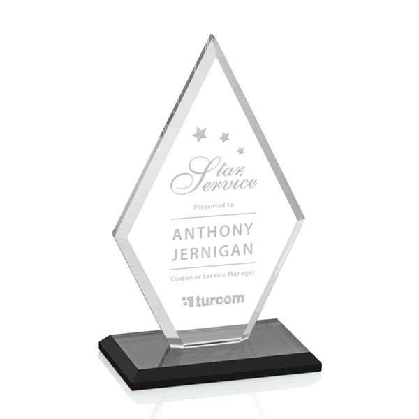 The Tuscany Award features beautiful Starfire Crystal in a diamond shape... from ASI 84592 St Regis Group / St Regis
