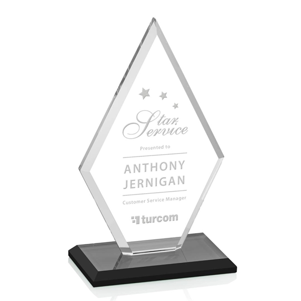 The Tuscany Award features beautiful Starfire Crystal in a diamond shape... from ASI 84592 St Regis Group / St Regis