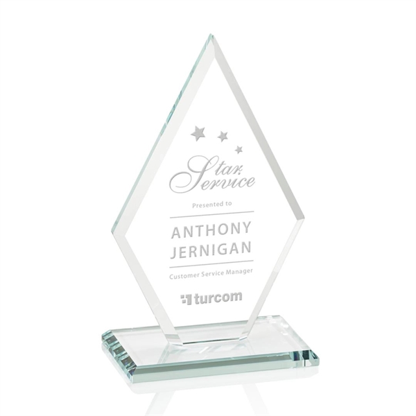 The Tuscany Award features beautiful Starfire Crystal in a diamond shape... from ASI 84592 St Regis Group / St Regis