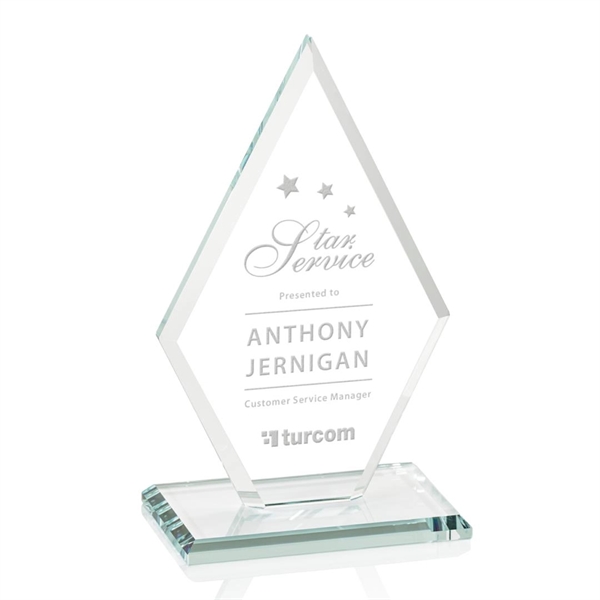 The Tuscany Award features beautiful Starfire Crystal in a diamond shape... from ASI 84592 St Regis Group / St Regis