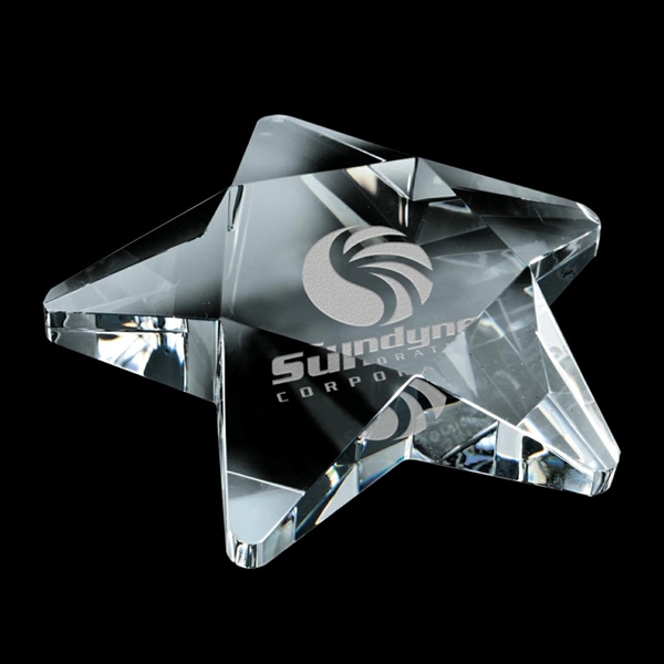 Paperweight - Optical 4".... from ASI 84592 St Regis Group / St Regis