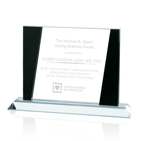 The Corona Award features a vertically sloped Clear Optical Crystal center,... from ASI 84592 St Regis Group / St Regis