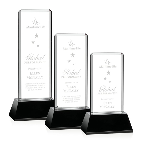 Vestige Award - Optical/Black available in 8", 10" and 12"... from ASI 84592 St Regis Group / St Regis