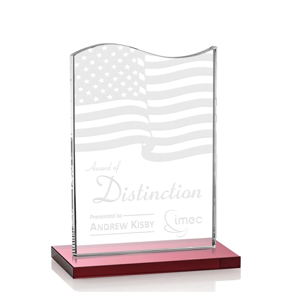 Recognize a true patriot with our Starfire Crystal Unity award.... from ASI 84592 St Regis Group / St Regis