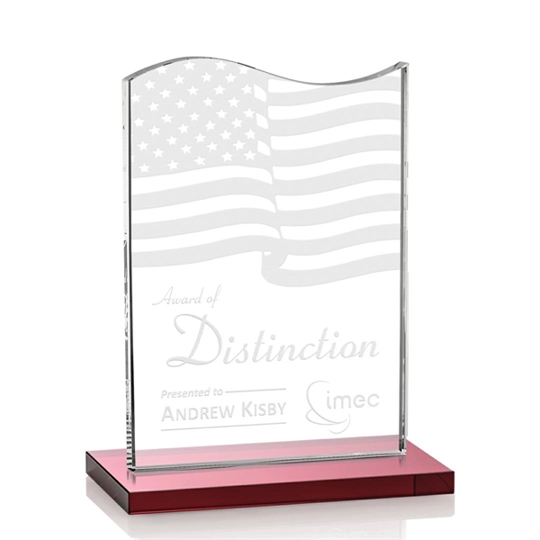 Recognize a true patriot with our Starfire Crystal Unity award.... from ASI 84592 St Regis Group / St Regis