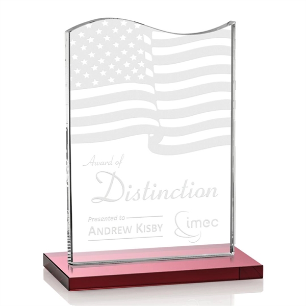 Recognize a true patriot with our Starfire Crystal Unity award.... from ASI 84592 St Regis Group / St Regis