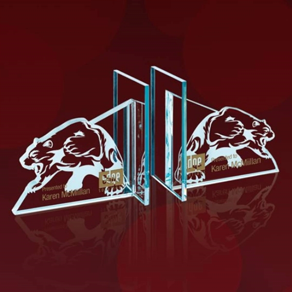 The classic bear figures of financial exchanges is particularly appropriate images... from ASI 84592 St Regis Group / Prestige Glass