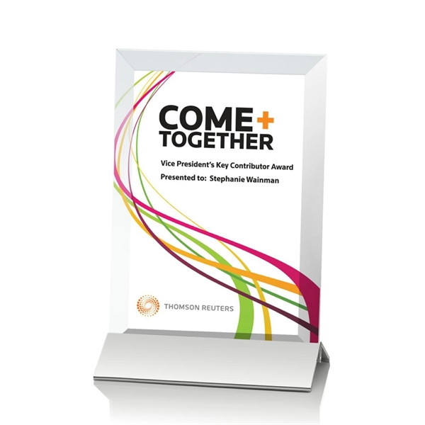 The beveled Starfire crystal rectangle of the Rainsworth is mounted in... from ASI 84592 St Regis Group / St Regis