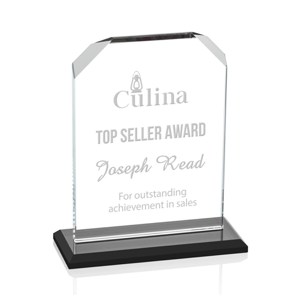 Our extraordinary beveled Starfire Waterford award is combined with ebony optical... from ASI 84592 St Regis Group / St Regis