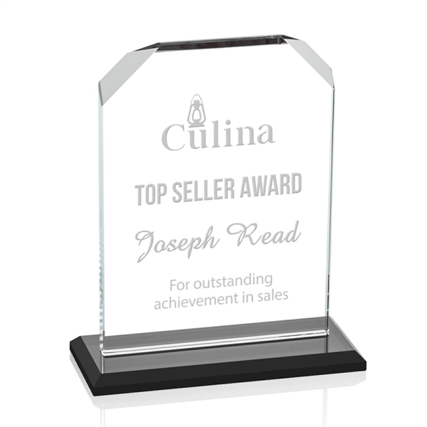 Our extraordinary beveled Starfire Waterford award is combined with ebony optical... from ASI 84592 St Regis Group / St Regis