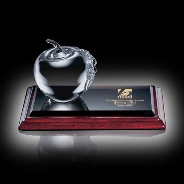 2.75" Apple award mounted on an Albion™ base.... from ASI 84592 St Regis Group / St Regis
