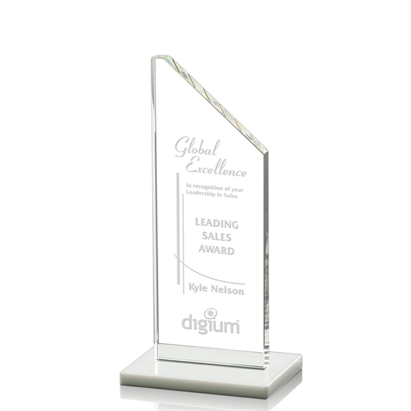 Our extraordinary starfire Dixon award is mounted on a white crystal... from ASI 84592 St Regis Group / St Regis