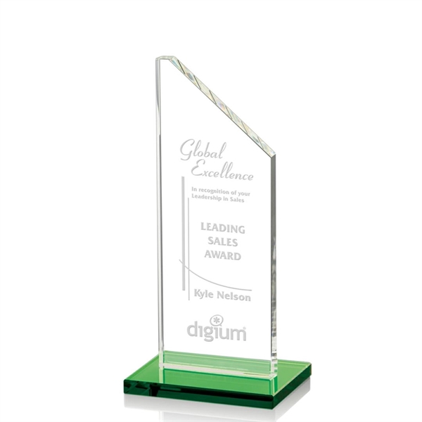 Our extraordinary cut starfire Dixon award is combined with green crystal,... from ASI 84592 St Regis Group / St Regis
