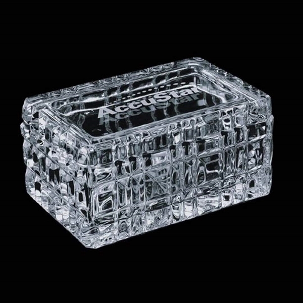 Crystal rectangular trinket box and lid.... from ASI 84592 St Regis Group
