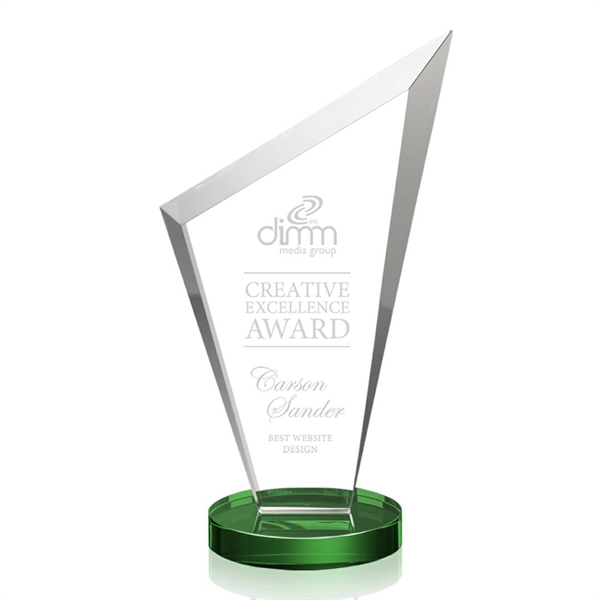 Exquisite Deep Bevels accentuate this striking Starfire award... from ASI 84592 St Regis Group / St Regis