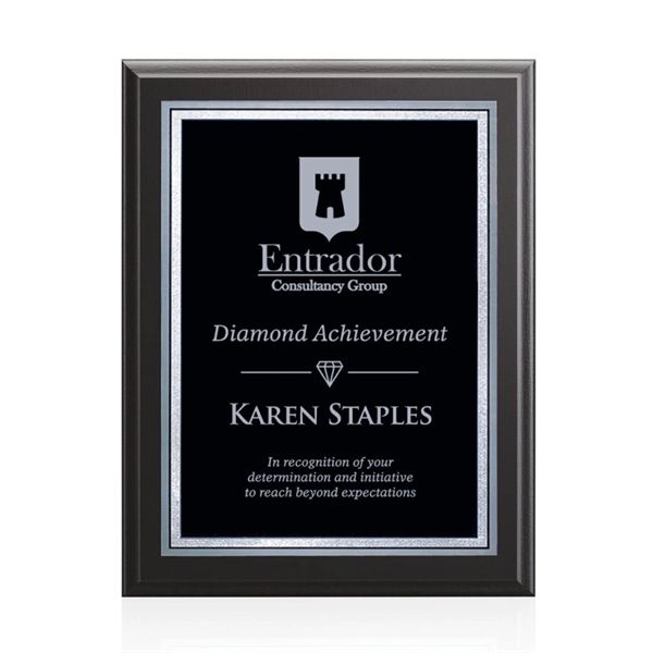 Farnsworth/Savoy - Black/Black 7"x9"... from ASI 84592 St Regis Group / St Regis