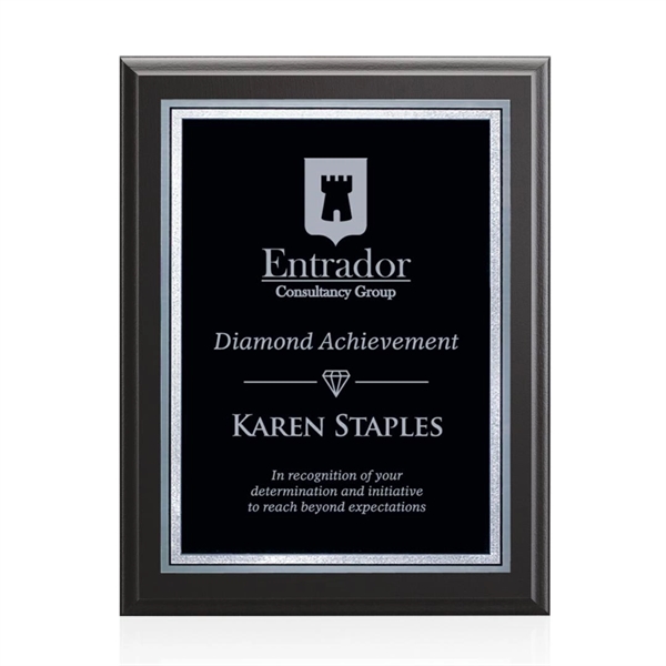 Farnsworth/Savoy - Black/Black 7"x9"... from ASI 84592 St Regis Group / St Regis