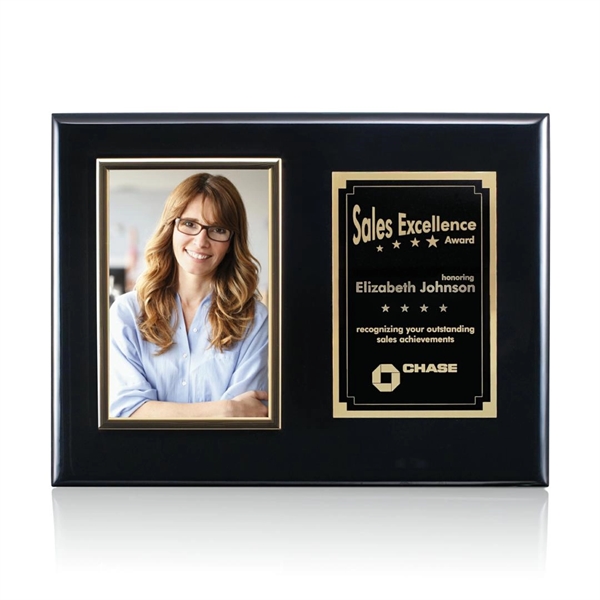 High-Gloss Piano Finish Photo Plaque... from ASI 84592 St Regis Group / St Regis