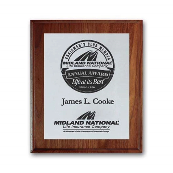 Screenprint your artwork in vibrant color on an aluminum plate mounted... from ASI 84592 St Regis Group / R S Owens & Co Inc