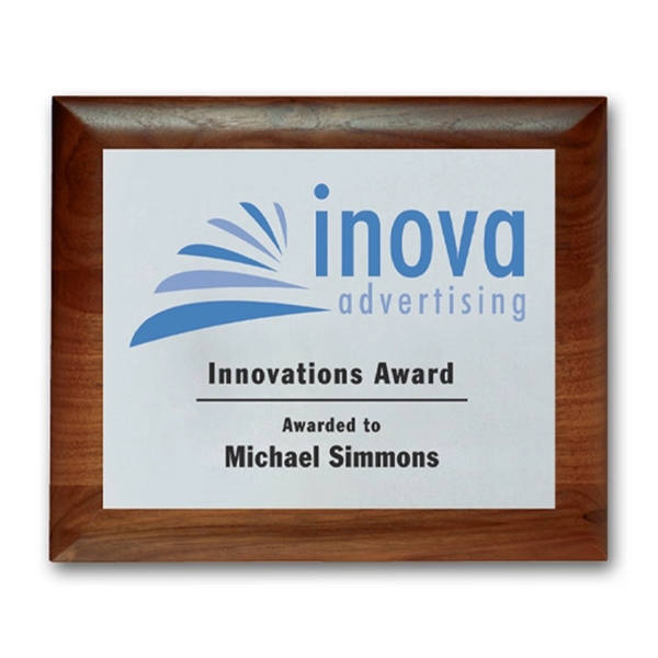 Screenprint your artwork in vibrant color on an aluminum plate mounted... from ASI 84592 St Regis Group / R S Owens & Co Inc