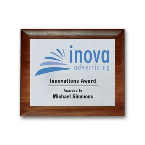 Screenprint your artwork in vibrant color on an aluminum plate mounted... from ASI 84592 St Regis Group / R S Owens & Co Inc