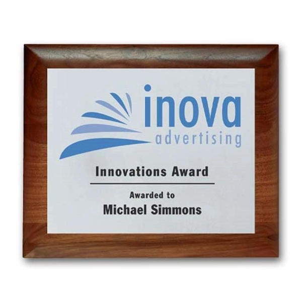 Screenprint your artwork in vibrant color on an aluminum plate mounted... from ASI 84592 St Regis Group / R S Owens & Co Inc